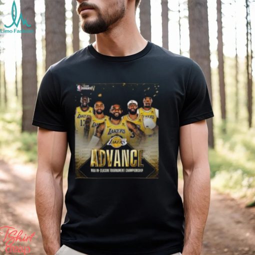 The Los Angeles Lakers Advance To The First Ever NBA In Season Tournament Championship Finals Classic T Shirt