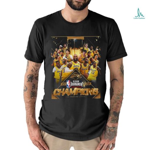 The Los Angeles Lakers Are The First ever Nba In season Tournament Champions 2023 T shirt