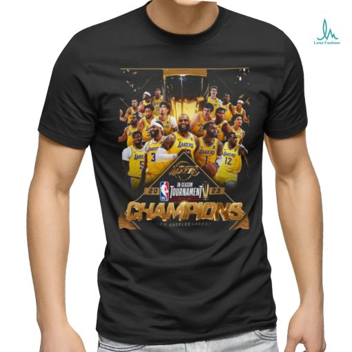 The Los Angeles Lakers Are The First ever Nba In season Tournament Champions 2023 T shirt