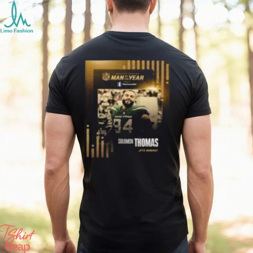 The New York Jets Player Solomon Thomas Is The 2023 NFL Walter Payton Man Of The Year Classic T Shirt