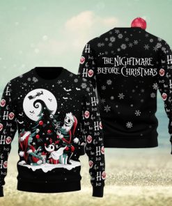 The Nightmare Before Christmas HO HO HO Ugly Sweater