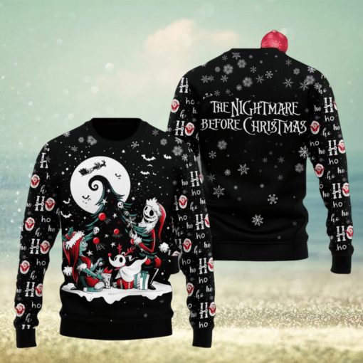 The Nightmare Before Christmas HO HO HO Ugly Sweater