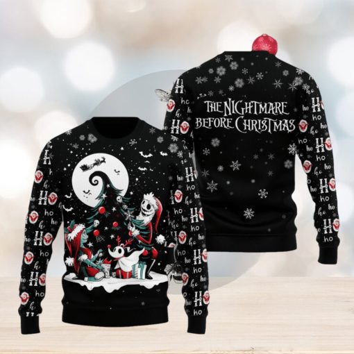 The Nightmare Before Christmas HO HO HO Ugly Sweater