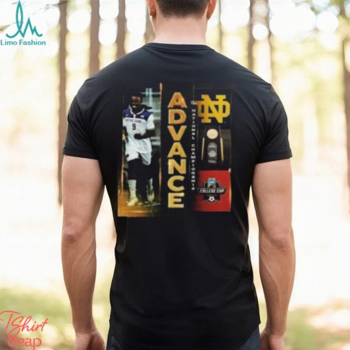The Notre Dame Irish Mens Soccer Advance To The National Championship NCAA 2023 Division I Mens College Cup Classic T Shirt