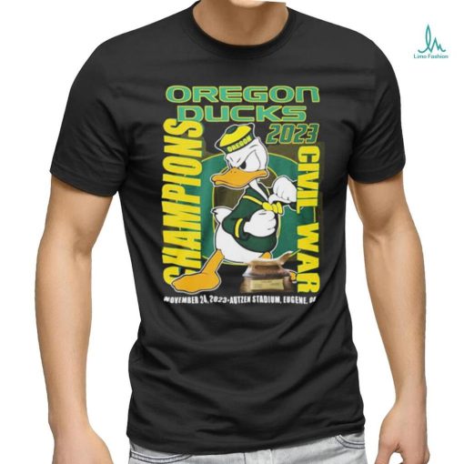 The Oregon Duck Mascot 2023 Civil War Champions Shirt