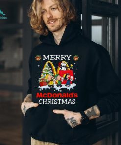 The Peanuts Merry Christmas McDonald’s 2023 T shirt