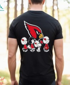 The Peanuts Snoopy and Friends cheer for the Arizona Cardinals NFL shirt, hoodie, sweater, long sleeve and tank top The Peanuts Snoopy and Friends cheer for the Arizona Cardinals NFL shirt