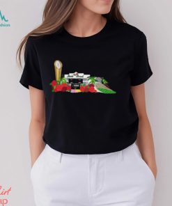 The Road To Houston Rose Parade Float Celebrates The CFB Playoff Semifinalists Rose Bowl Game And Sugar Bowl National Championship Logo T Shirt