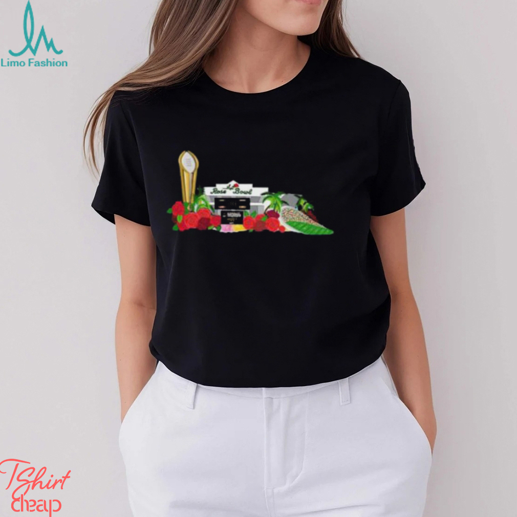 The Road To Houston Rose Parade Float Celebrates The CFB Playoff Semifinalists Rose Bowl Game And Sugar Bowl National Championship Logo T Shirt The Road To Houston Rose Parade Float Celebrates The CFB Playoff Semifinalists Rose Bowl Game And Sugar Bowl National Championship Logo T Shirt