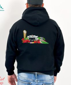 The Road To Houston Rose Parade Float Celebrates The CFB Playoff Semifinalists Rose Bowl Game And Sugar Bowl National Championship Logo T Shirt