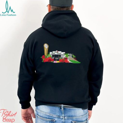 The Road To Houston Rose Parade Float Celebrates The CFB Playoff Semifinalists Rose Bowl Game And Sugar Bowl National Championship Logo T Shirt