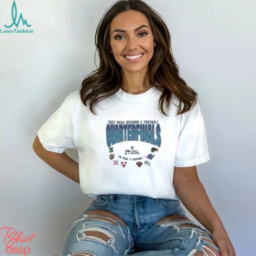 The Road To McKinney TX 2023 NCAA Division II Football Quaterfinals 8 Teams T Shirt