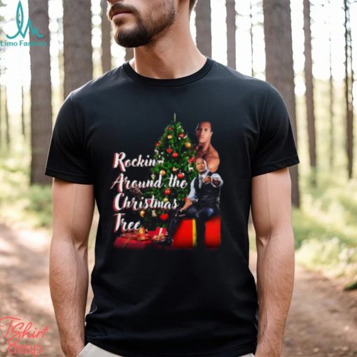 The Rock, Rockin Around The Christmas Tree T shirt