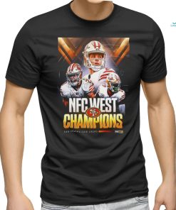 The San Francisco 49ers Win The West And Are The First Team To Win A Division Title This Nfl 2023 Season T shirt