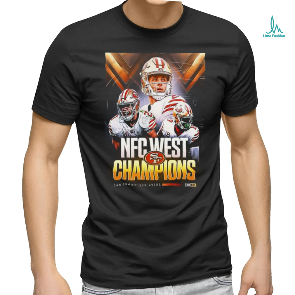 The San Francisco 49ers Win The West And Are The First Team To Win A Division Title This Nfl 2023 Season T shirt The San Francisco 49ers Win The West And Are The First Team To Win A Division Title This Nfl 2023 Season T shirt