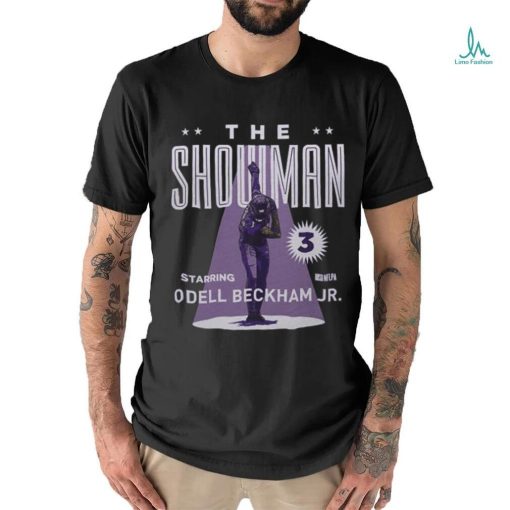The Showman Odell Beckham Jr. Baltimore Ravens Shirt