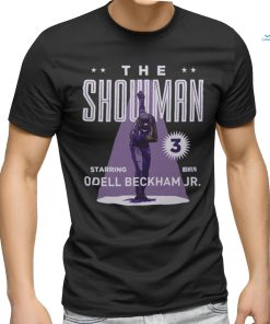 The Showman Odell Beckham Jr. Baltimore Ravens Shirt