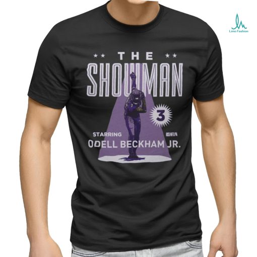 The Showman Odell Beckham Jr. Baltimore Ravens Shirt