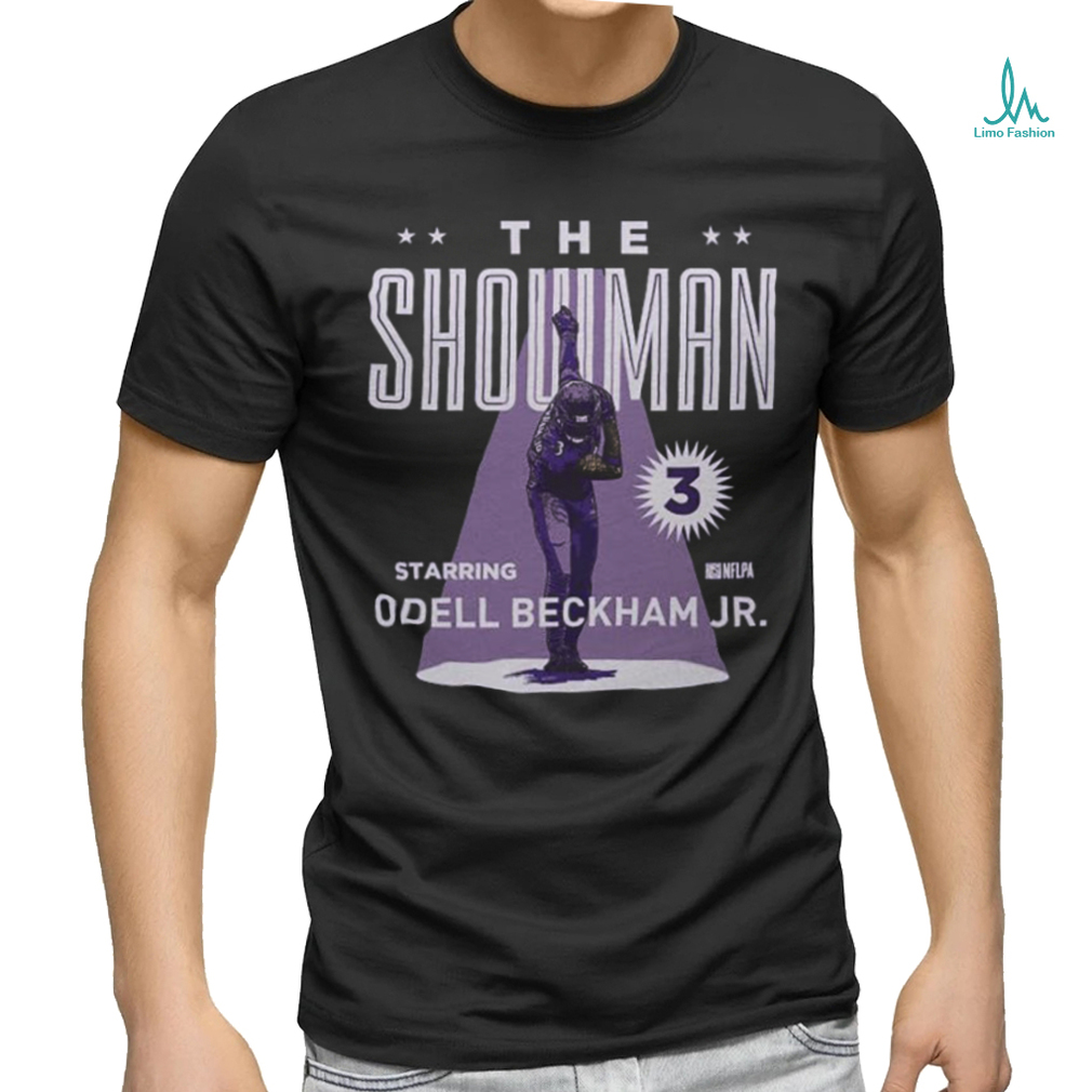 The Showman Odell Beckham Jr. Baltimore Ravens Shirt The Showman Odell Beckham Jr. Baltimore Ravens Shirt