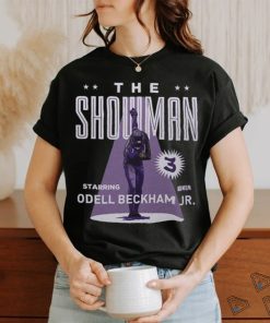 The Showman Odell Beckham Jr. Baltimore Ravens Shirt