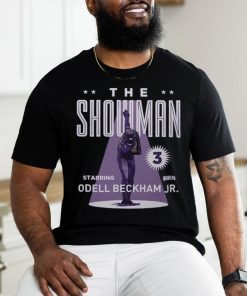 The Showman Odell Beckham Jr. Baltimore Ravens Shirt