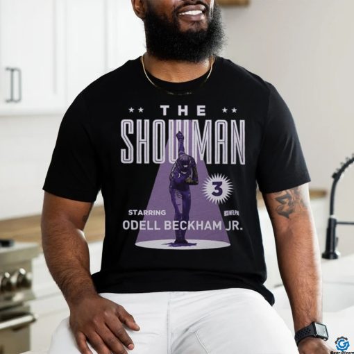 The Showman Odell Beckham Jr. Baltimore Ravens Shirt