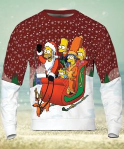 The Simpsons Christmas 3D Sweater