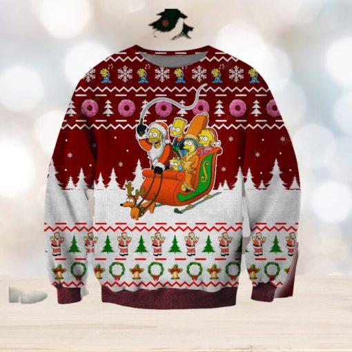 The Simpsons Ugly Christmas Sweater Perfect Holiday Gift