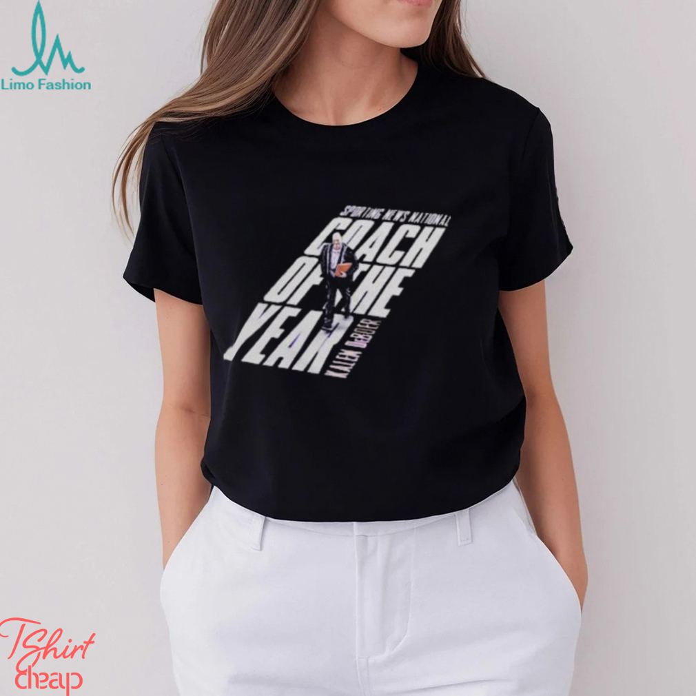 The Sporting News National Coach Of The Year Washington Football Kalen Debder T Shirt The Sporting News National Coach Of The Year Washington Football Kalen Debder T Shirt