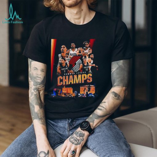 The Summer League Champs 2022 Portland Trail Blazers Graphic T Shirt