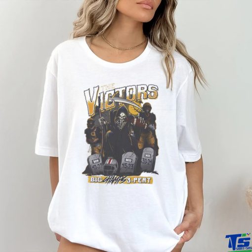 The Victors Michigan Wolverines 3 Peat Big Ten Champs shirt