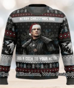 The Witcher Ugly Christmas Sweater Gorgeous Gift