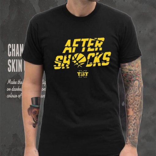 The basketball tournament merch aftershocks logo Shirt