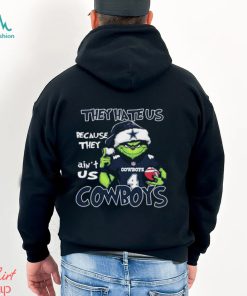 They Hate Us Because Ain’t Us Grinch Dallas Cowboys Football Christmas Shirt