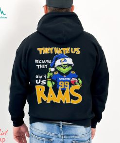 They Hate Us Because Ain’t Us Grinch Los Angeles Rams Christmas Shirt, hoodie, sweater, long sleeve and tank top They Hate Us Because Ain’t Us Grinch Los Angeles Rams Christmas Shirt