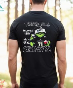 They Hate Us Because Ain’t Us Grinch Seattle Seahawks Christmas Shirt