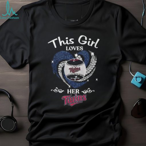 This Girl Loves Her Twins T Shirt