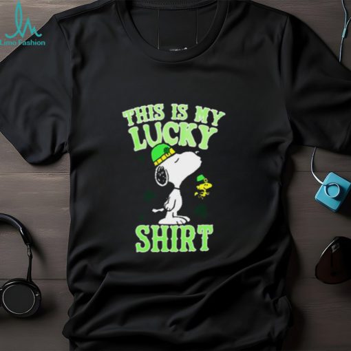 This Is My Lucky Shirt, Snoopy St Patrick’s Day Shirt
