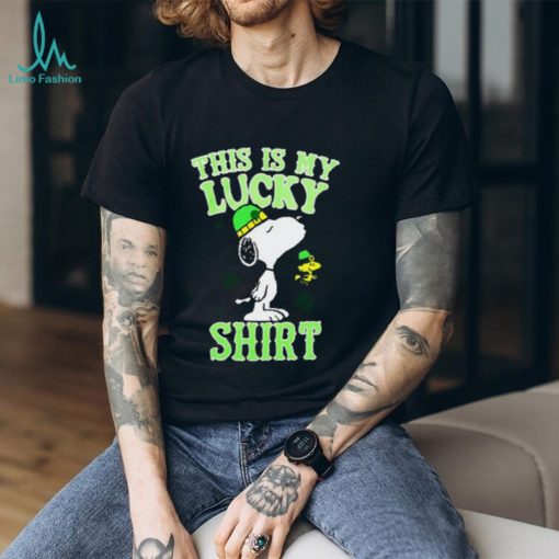 This Is My Lucky Shirt, Snoopy St Patrick’s Day Shirt