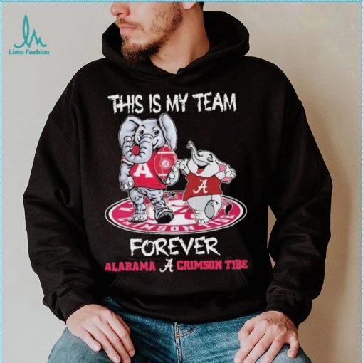 This Is My Team Forever Alabama Crimson Tide Rose Bowl 2023 Shirt