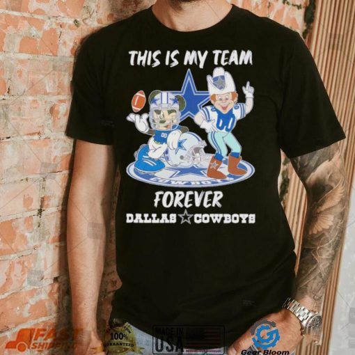 This Is My Team Forever Dallas Cowboys Mickey Mouse T Shirt
