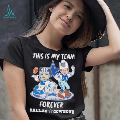 This Is My Team Forever Dallas Cowboys Mickey Mouse T Shirt