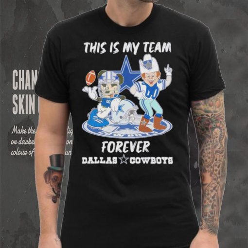 This Is My Team Forever Dallas Cowboys Mickey Mouse T Shirt