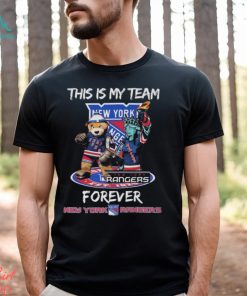 This Is My Team Forever New York Rangers Mascot Shirt