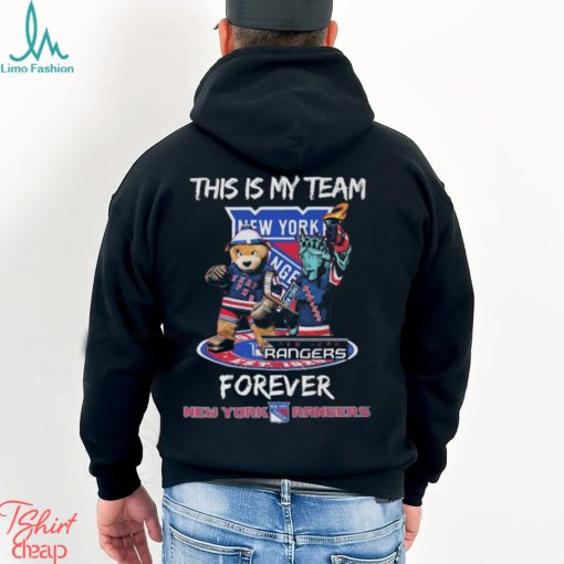 This Is My Team Forever New York Rangers Mascot Shirt
