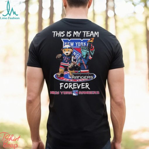 This Is My Team Forever New York Rangers Mascot Shirt