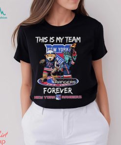 This Is My Team Forever New York Rangers Mascot Shirt