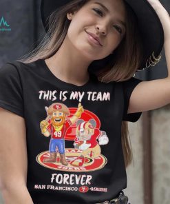 This Is My Team Forever San Francisco 49ers Mickey Mouse T Shirt