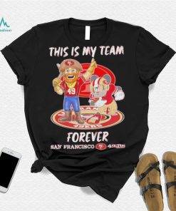 This Is My Team Forever San Francisco 49ers Mickey Mouse T Shirt