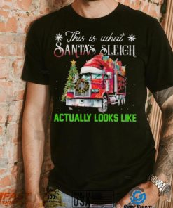 This Is What Santa’s Sleigh Actually Looks Like Truck Christmas Tree Sweatshirt